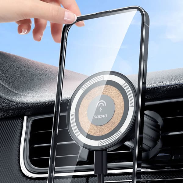 Dudao Autoteline MagSafe-latauksella ilmastointiritilään