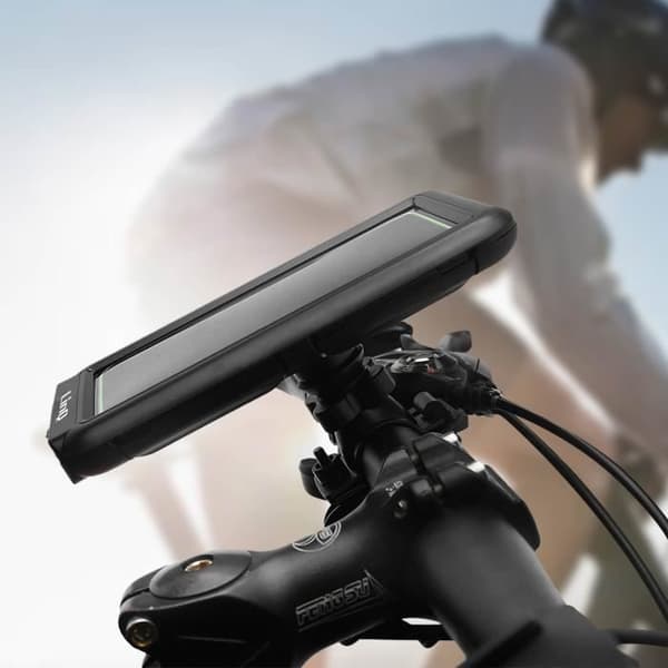 Smartphone Bike Mount Styrfäste 630° vridbart vattentätt fodral LinQ