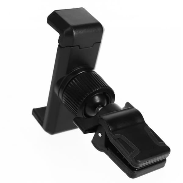Bilhållare - AVIZAR - 360° roterbar - Ventilationsfäste - För smartphone upp till 85 mm - Svart