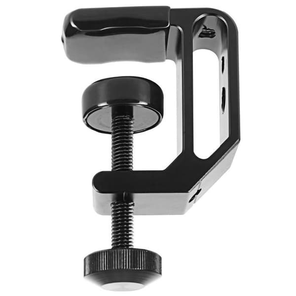 Support Adapter - AVIZAR - Universal Black - Solid fixering - Justerbar vinkel - Aluminium