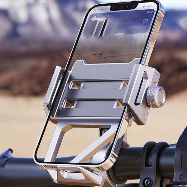 INF Mobiltelefonholder for sykkel 360-graders rotasjon