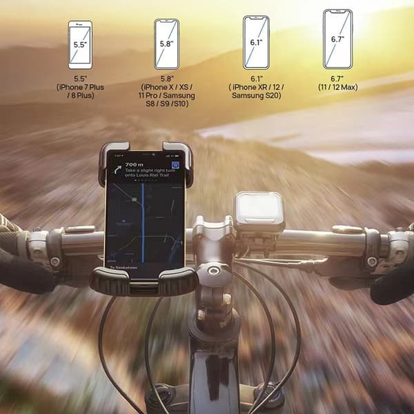 INF Mobiltelefonfeste for elektriske scootere, sykler og motorsykler 1