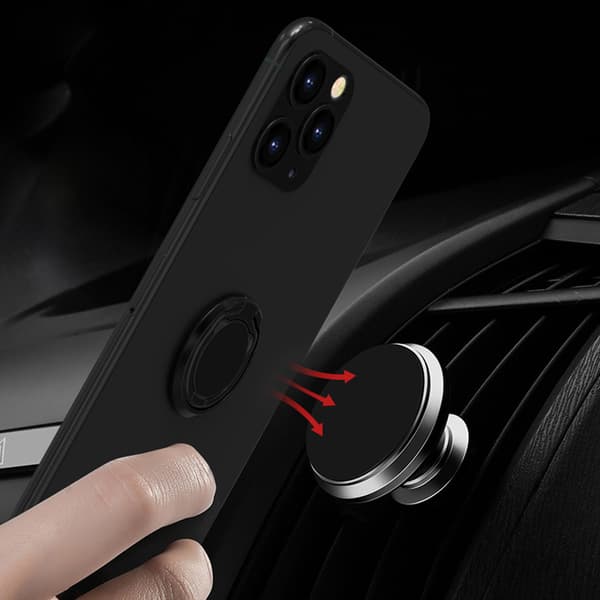 INF Magnetisk biltelefonfäste Vikbar flervinklar justerbar 360 graders rotation Silver