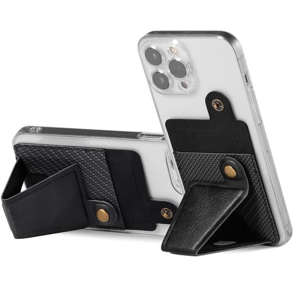INF Universell telefonkortholder-klistremerke Multi-Angle Stand Multi Card Slots