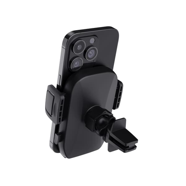 Trust Runo - bilhållare för mobiltelefon - med ventilationsgallerhållare - 10,20 cm (4") - 17,80 cm (7") - svart