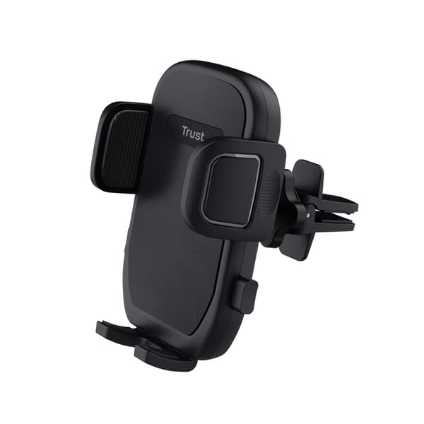Trust Runo - bilholder til mobiltelefon - med ventilationsgitterholder - 10,20 cm (4") - 17,80 cm (7") - sort Sort