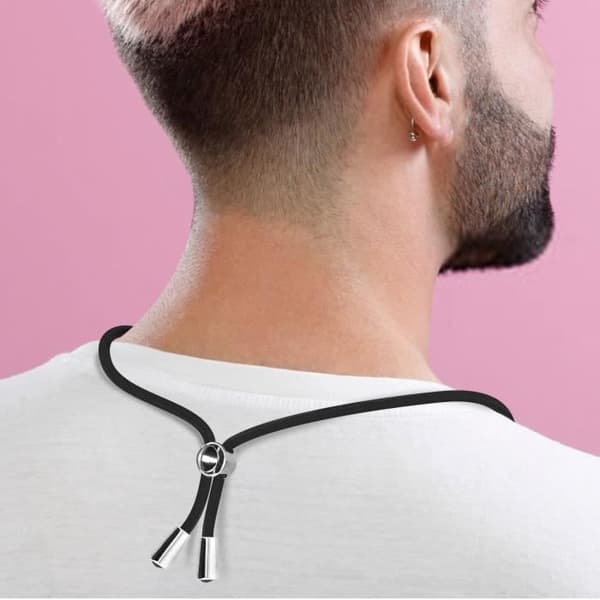 Smartphonesladd med silikon Universal Utdragbar Justerbar 90cm svart