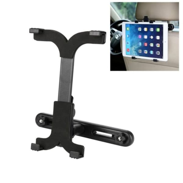 Justerbar iPad 2, 3, 4, mini bilhållare - Svart
