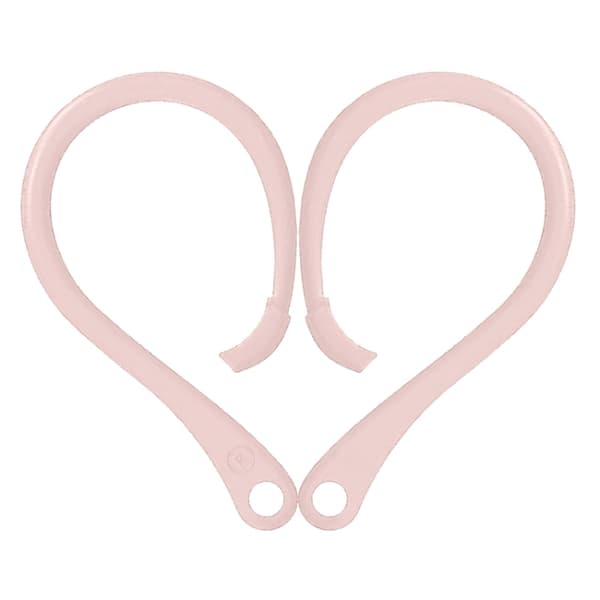 AirPods öronkrokar i silikon - Rosa