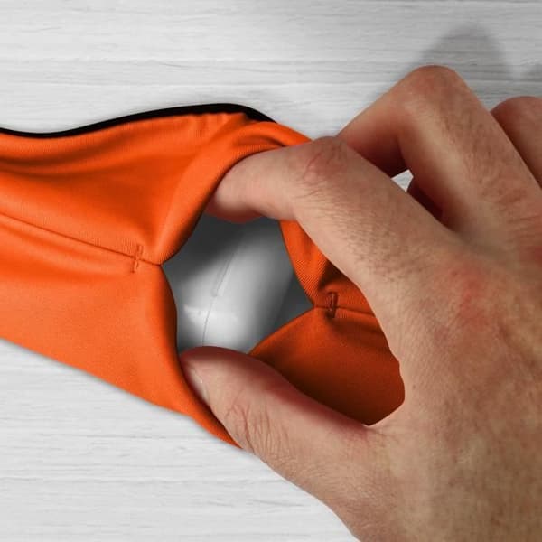 Multifunktionssportbälte - AVIZAR - Orange - För smartphones upp till 9 cm - Storlek XL