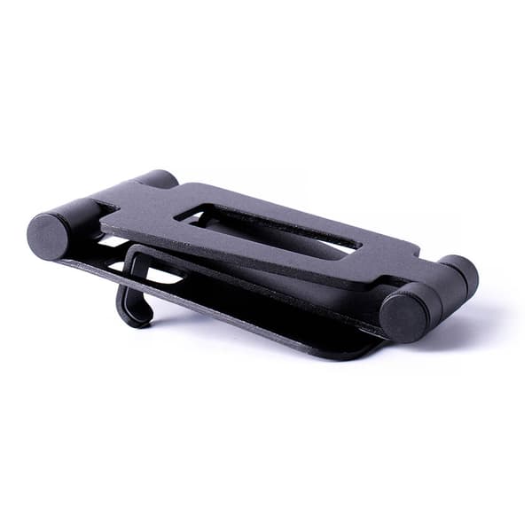 Foldbar Telefonholder Aluminium Sort
