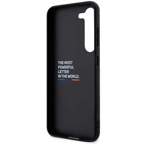BMW BMHCS23S22RDPK Leather Textured & Stripe Сase for Samsung Galaxy S23
