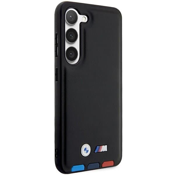 BMW BMHCS23S22RDPK Leather Textured & Stripe Сase for Samsung Galaxy S23