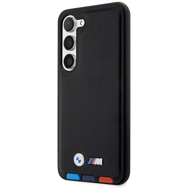 BMW BMHCS23S22RDPK Leather Textured & Stripe Сase for Samsung Galaxy S23