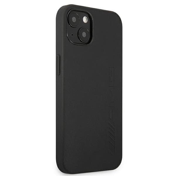 AMG AMHCP13SDOLBK Leather Back Case For Apple iPhone 13 Mini Black