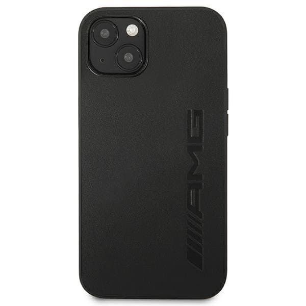 AMG AMHCP13SDOLBK Leather Back Case For Apple iPhone 13 Mini Black