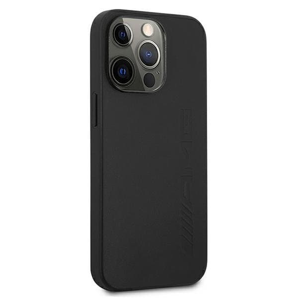 AMG AMHCP13LDOLBK Leather Back Case For Apple iPhone 13 / 13 Pro Black