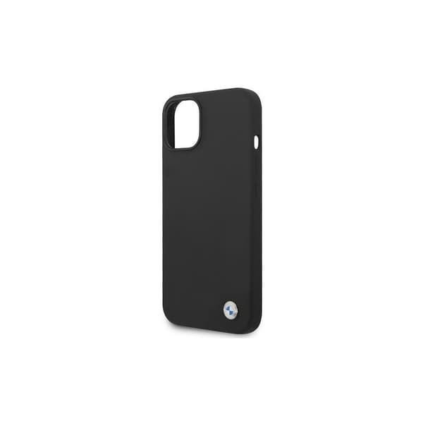 BMW BMHCP14MSILBK Silicone Case for Apple iPhone 14 Plus