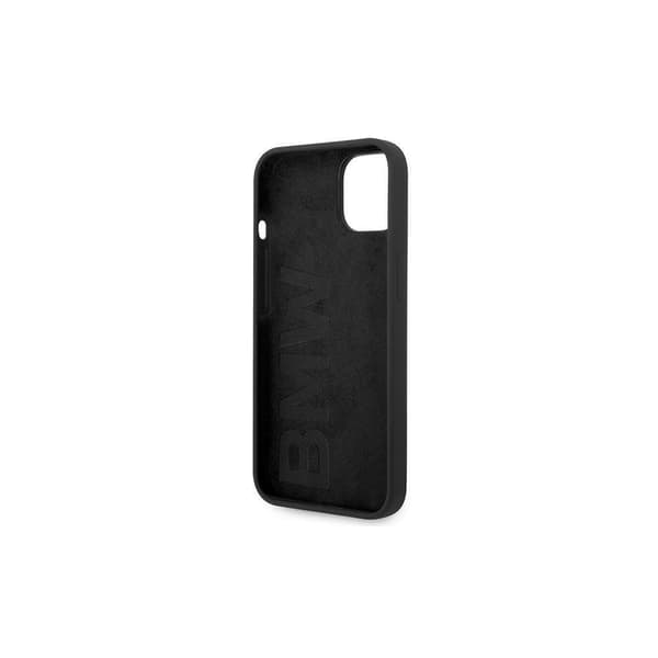 BMW BMHCP14MSILBK Silicone Case for Apple iPhone 14 Plus