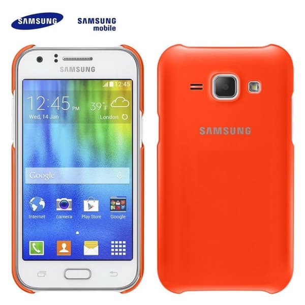 Samsung EF-PJ100BOE Original Back case for Samsung J100H Galaxy J1 Orange