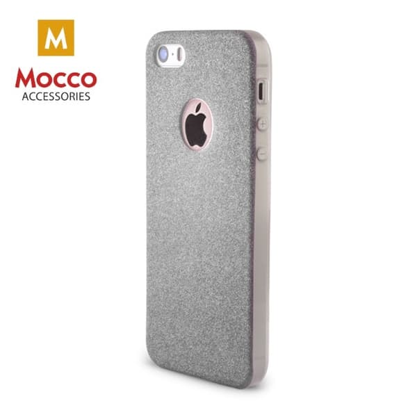 Mocco Glitter Ultra Back Case 0.3 mm Silicone Case for Samsung A310 Galaxy A3 (2016) Silver