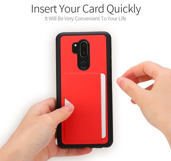 Dux Ducis Pocard Series Premium High Quality and Protect Silicone Case For Apple iPhone XS Max Red