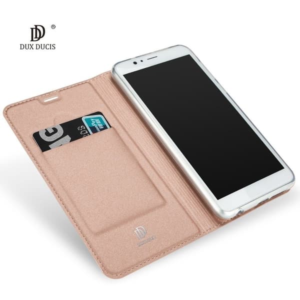 Dux Ducis Premium Magnet Case For Sony Xperia XA2 Ultra Rose Gold