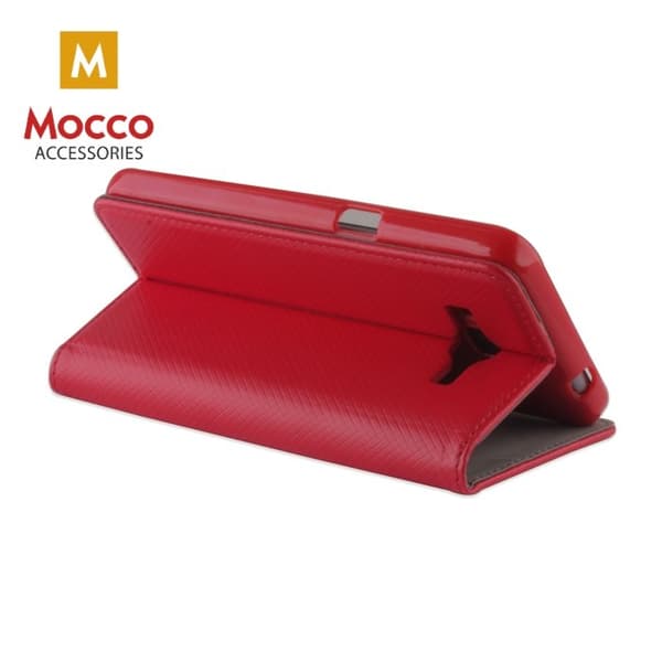 Mocco Smart Magnet Book Case For Huawei Y9 (2018) Red