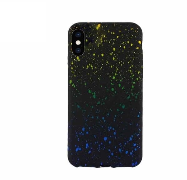 Mocco SKY Silicone Case for Apple iPhone XS Max Yellow-Blue