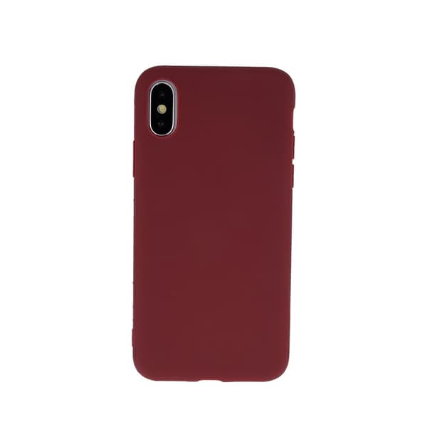Mocco Ultra Slim Soft Matte 0.3 mm Silicone Case for Xiaomi Mi Note 10 / Mi Note 10 Pro / Mi CC9 Dark Red