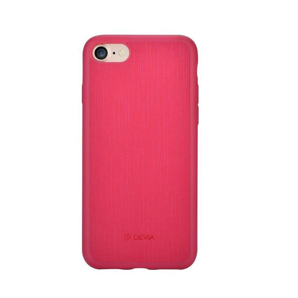 Devia Jelly England Silicone Back Case Apple iPhone 7 Plus / 8 Plus Pink