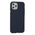 Miniatyrbild 3 av 3: Mocco Soft Cream Silicone Back Case for Samsung Galaxy S21 Dark Blue