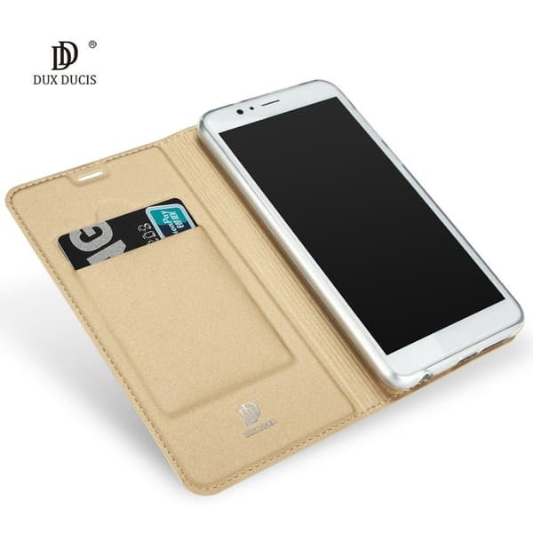 Dux Ducis Premium Magnet Case For Huawei Y5 / Y5 Prime (2018) Gold