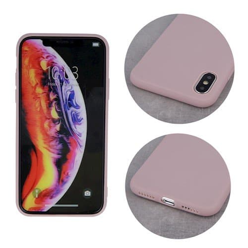 Mocco Ultra Slim Soft Matte 0.3 mm Silicone Case for Apple iPhone 11 Pro Max Light Pink