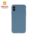 Pikkukuva 5 / 5: Mocco Ultra Slim Soft Matte 0.3 mm Silicone Case for Apple iPhone 11 Pro Max Light Blue