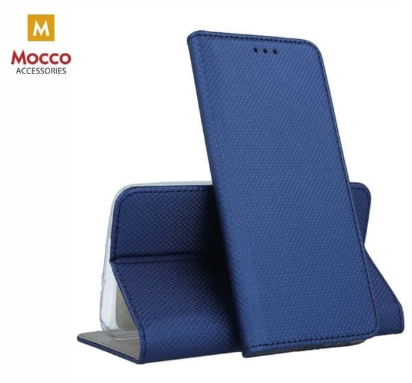 Mocco Smart Magnet Book Case For Huawei Honor Play Blue