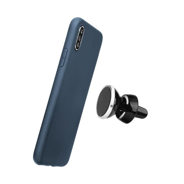 Mocco Soft Magnet Silicone Case With Built In Magnet For Holders for Samsung J530 Galaxy J5 (2017) Blue