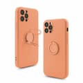 Miniatyrbild 3 av 7: Mocco Pastel Ring Silicone Back Case for Samsung Galaxy S22 Plus 5G Orange