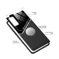 Miniatyrbilde 4 av 4: Mocco Lens Leather Back Case for Apple Iphone 12 Pro Max Black