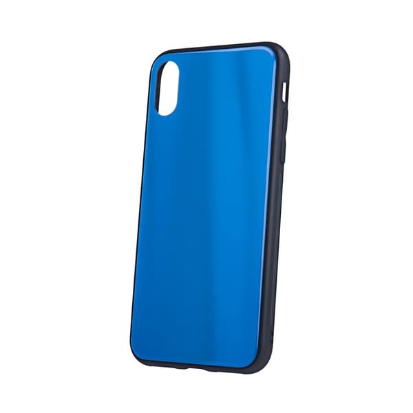 Mocco Aurora Glass Silicone Back Case for Apple iPhone 6 Plus / 6S Plus Blue