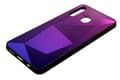 Miniatyrbilde 2 av 3: Mocco Stone Ombre Back Case Silicone Case With gradient Color For Apple iPhone 11 Pro Max Purple - Blue