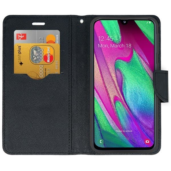 Mocco Fancy Book Case For Samsung Galaxy A42 5G Black