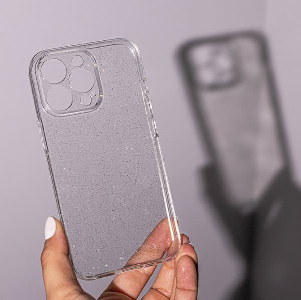 Mocco Shine Silicon Back Case for Apple iPhone 15 Pro Max