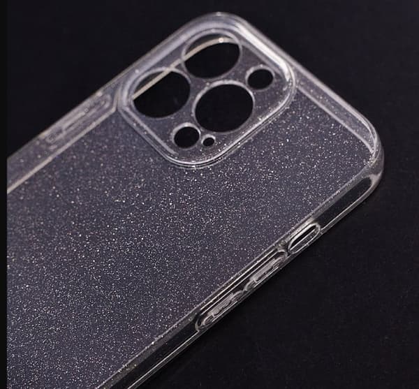 Mocco Shine Silicon Back Case for Apple iPhone 15 Pro Max