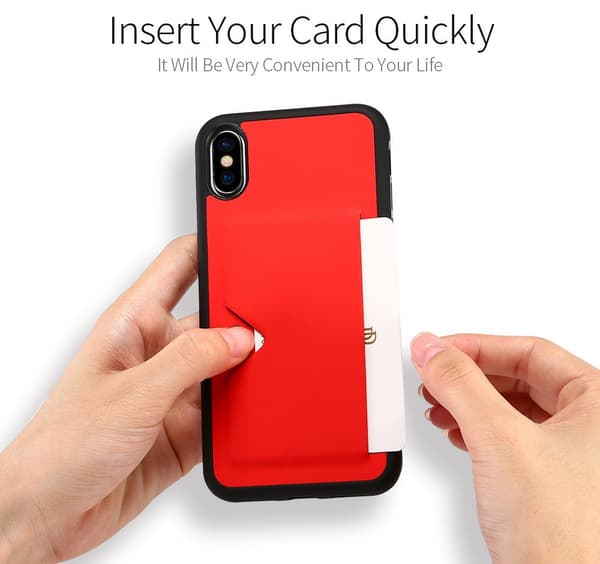 Dux Ducis Pocard Series Premium High Quality and Protect Silicone Case For Samsung J730 Galaxy J7 (2017) Red