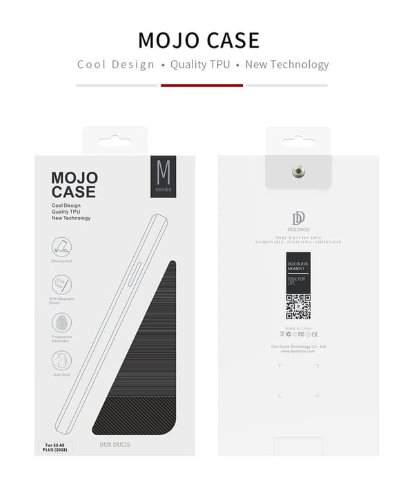 Dux Ducis Mojo Case Premium High Quality and Protect Silicone Case For Apple iPhone X / XS Blue