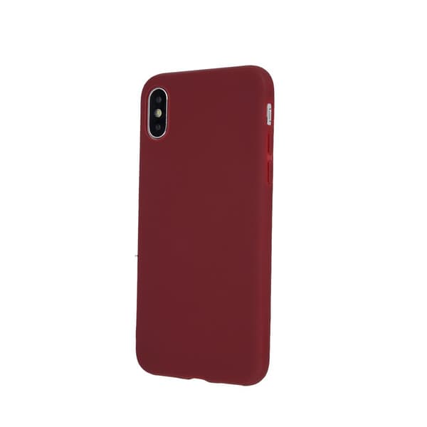 Mocco Ultra Slim Soft Matte 0.3 mm Silicone Case for Apple iPhone 11 Pro Dark Red