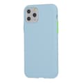 Miniatyrbillede 2 af 3: Mocco Soft Cream Silicone Back Case for Apple iPhone 12 / 12 Pro Blue