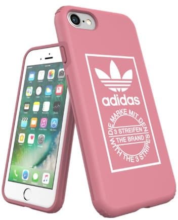 Adidas Snap Case Silicone Case for Apple iPhone 7 / 8 Pink