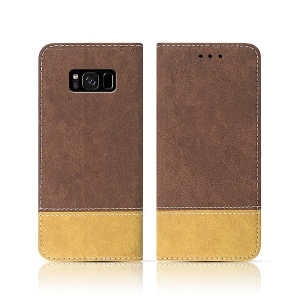 Mocco Suede Book Case For Samsung A305 Galaxy A30 Brown